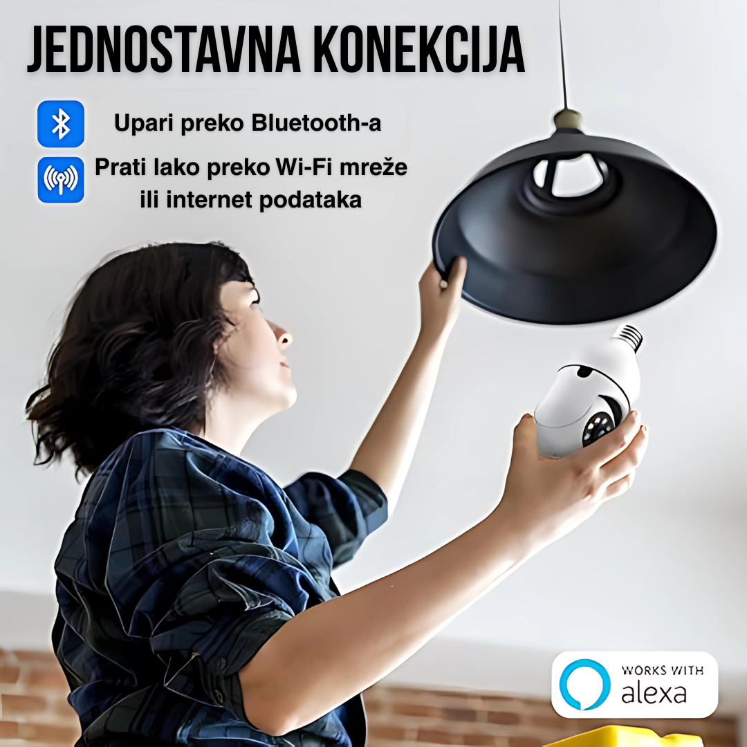 Kamera Sijalica - Diskretna sigurnost vašeg doma