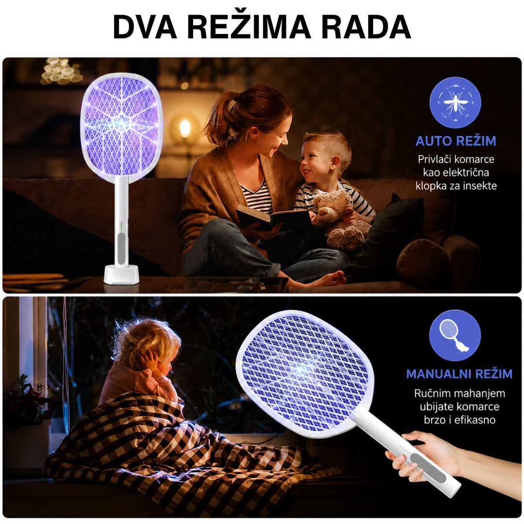 Električni reket za uklanjanje insekata