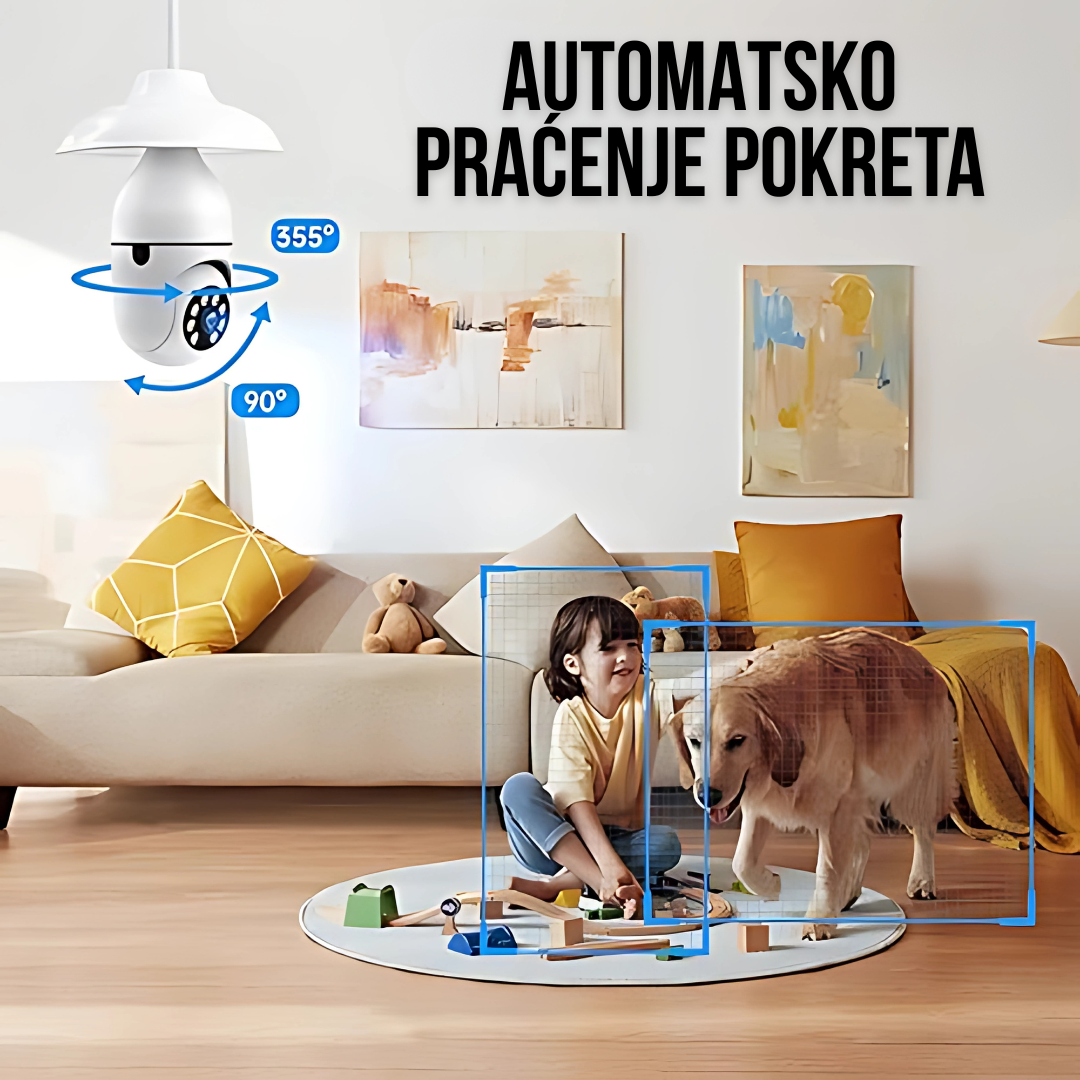 Kamera Sijalica - Diskretna sigurnost vašeg doma
