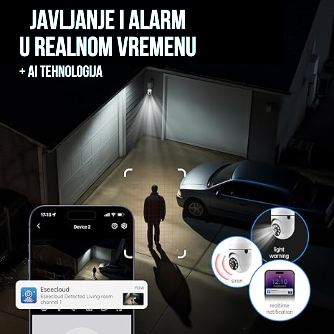 Kamera Sijalica - Diskretna sigurnost vašeg doma