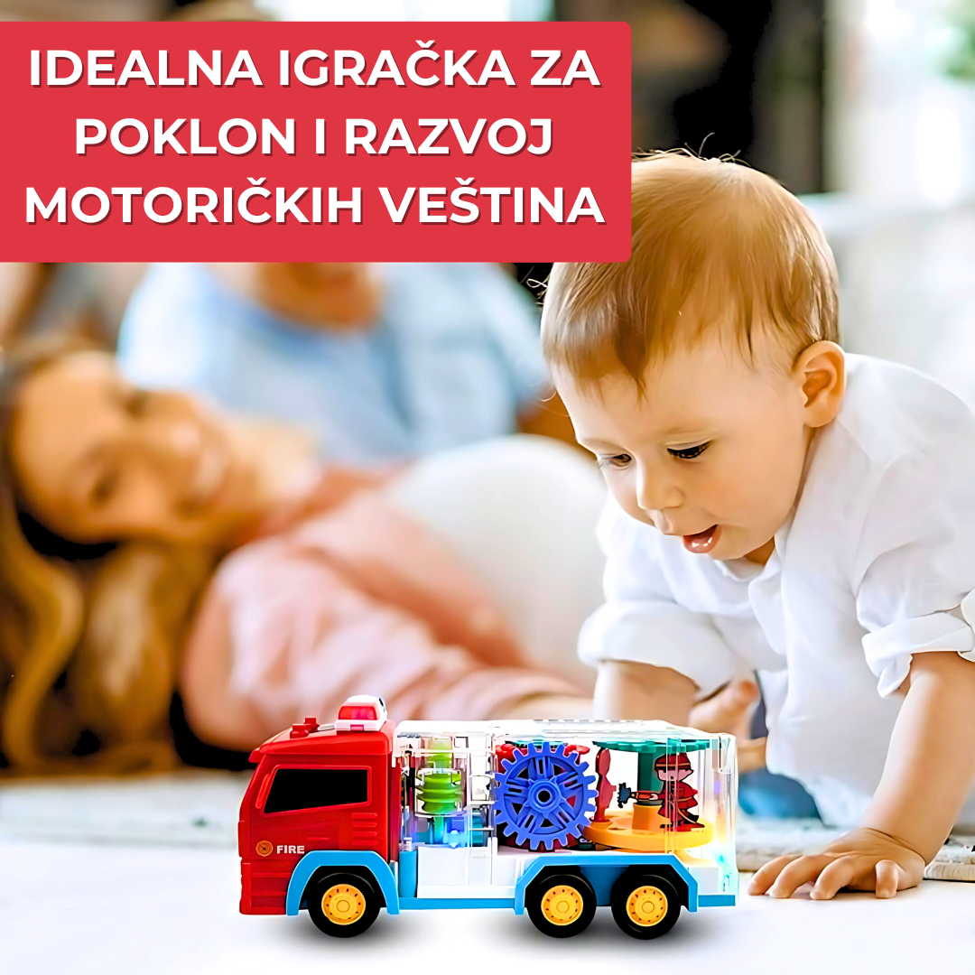 Vatrogasni Kamiončić - Svetleća Igračka