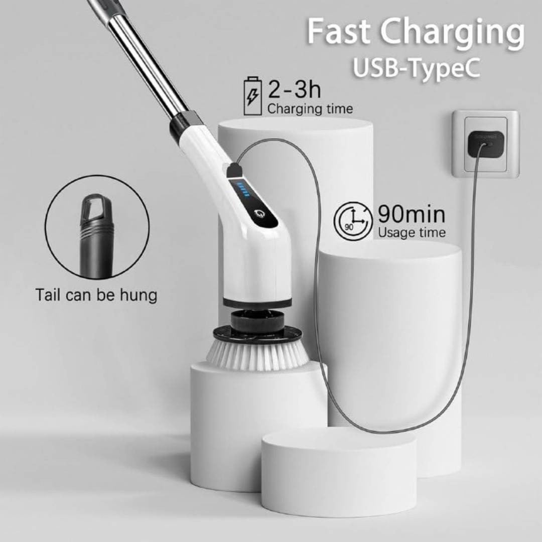 Bežična elektro četka sa 9 nastavaka