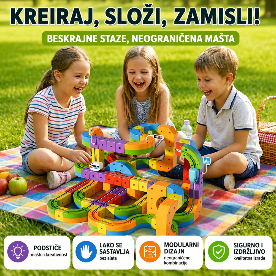 Edukativni Magični Vozić 70 delova