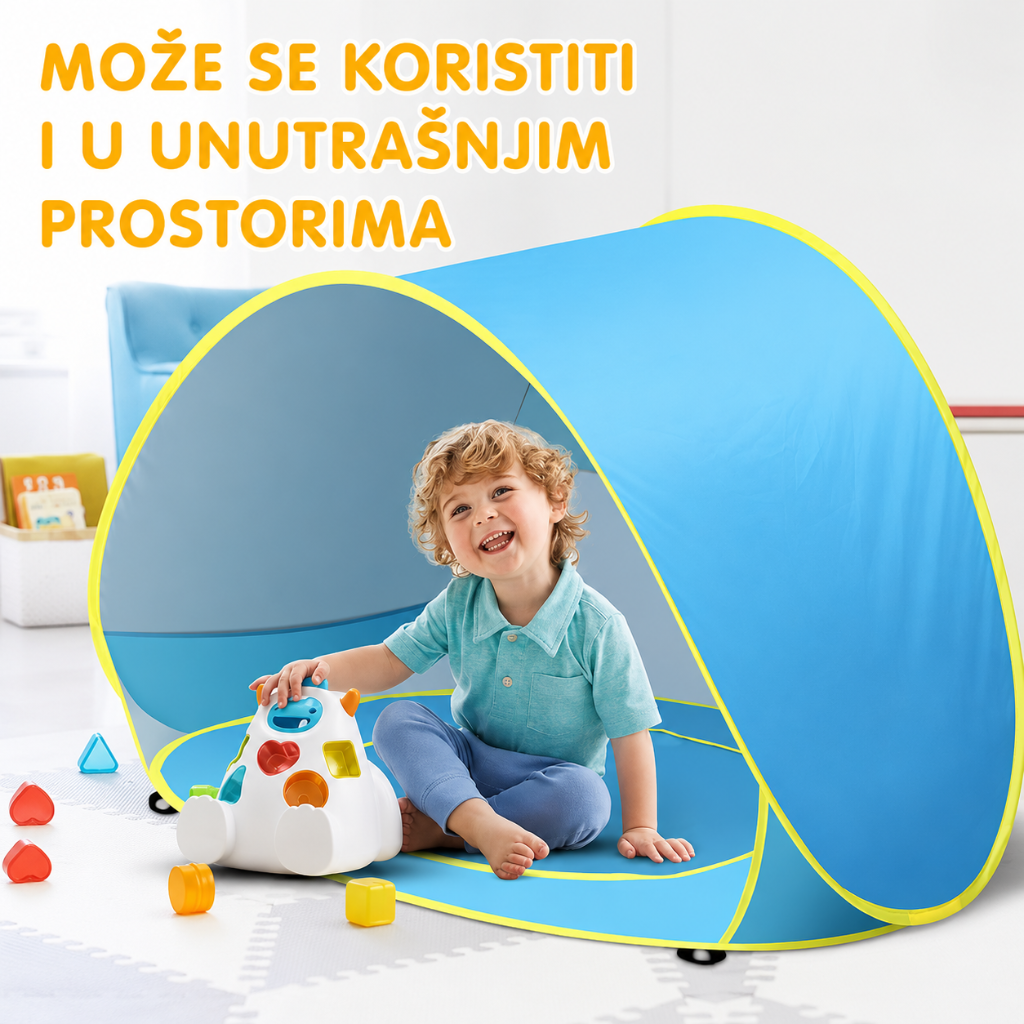 Šator za decu sa bazenom