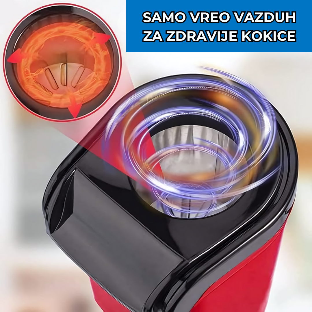 Aparat za kokice - zdravo i bez ulja