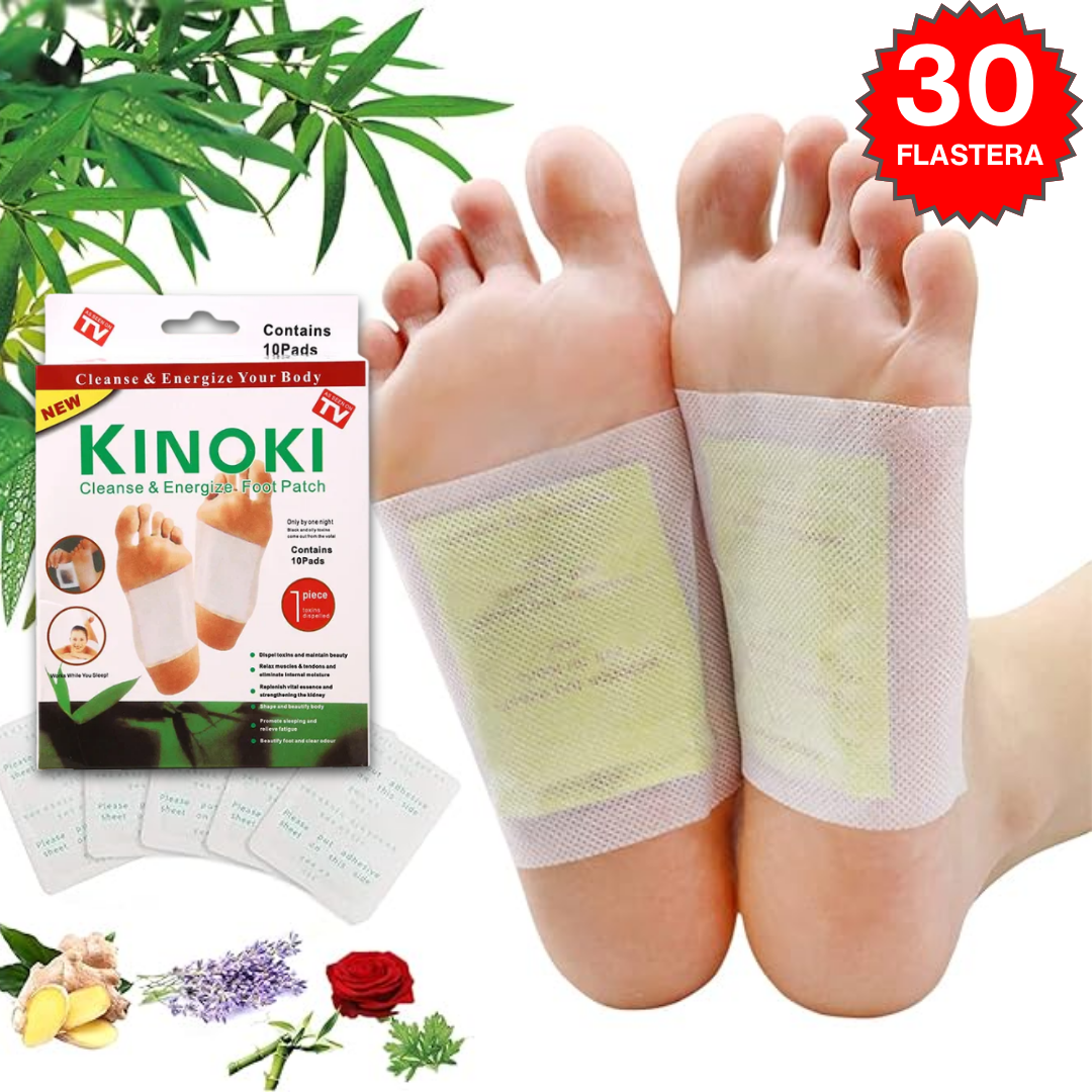 Flasteri za detoks organizma - Kinoki