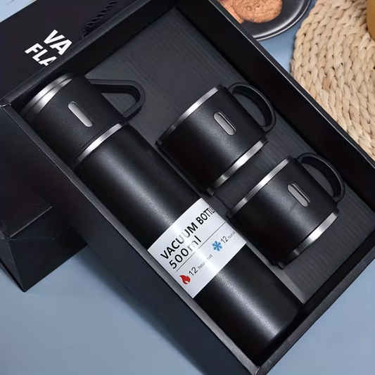 Vakum Termos + 3 šoljice set