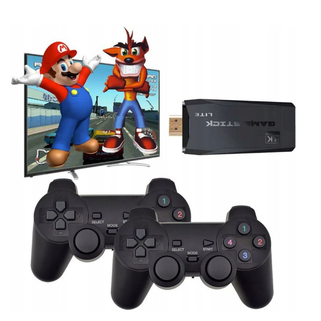 Pro-Retro konzola – HDMI, FHD, 2 bežična džojstika