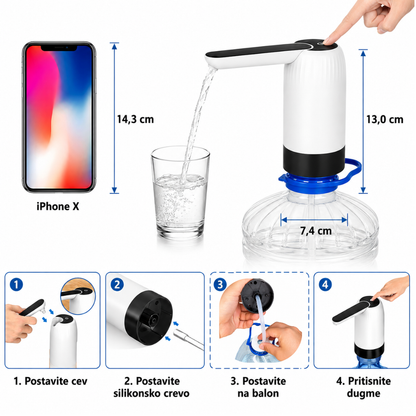 Dispenser vode iz balona (6-18l)