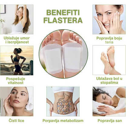 Flasteri za detoks organizma - Kinoki