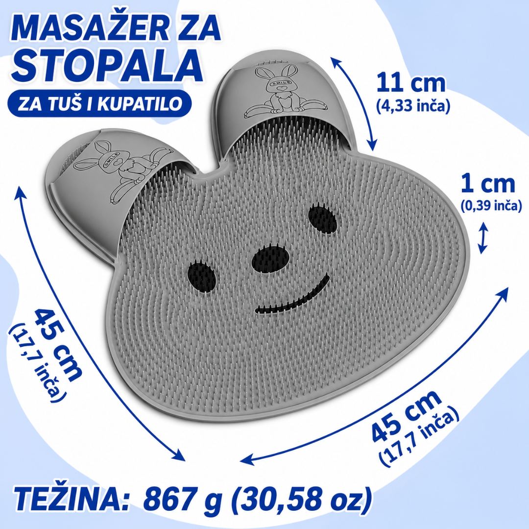Podloga za olakšano pranje i masažu