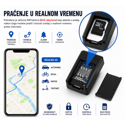 GPS lokator sa SIM karticom