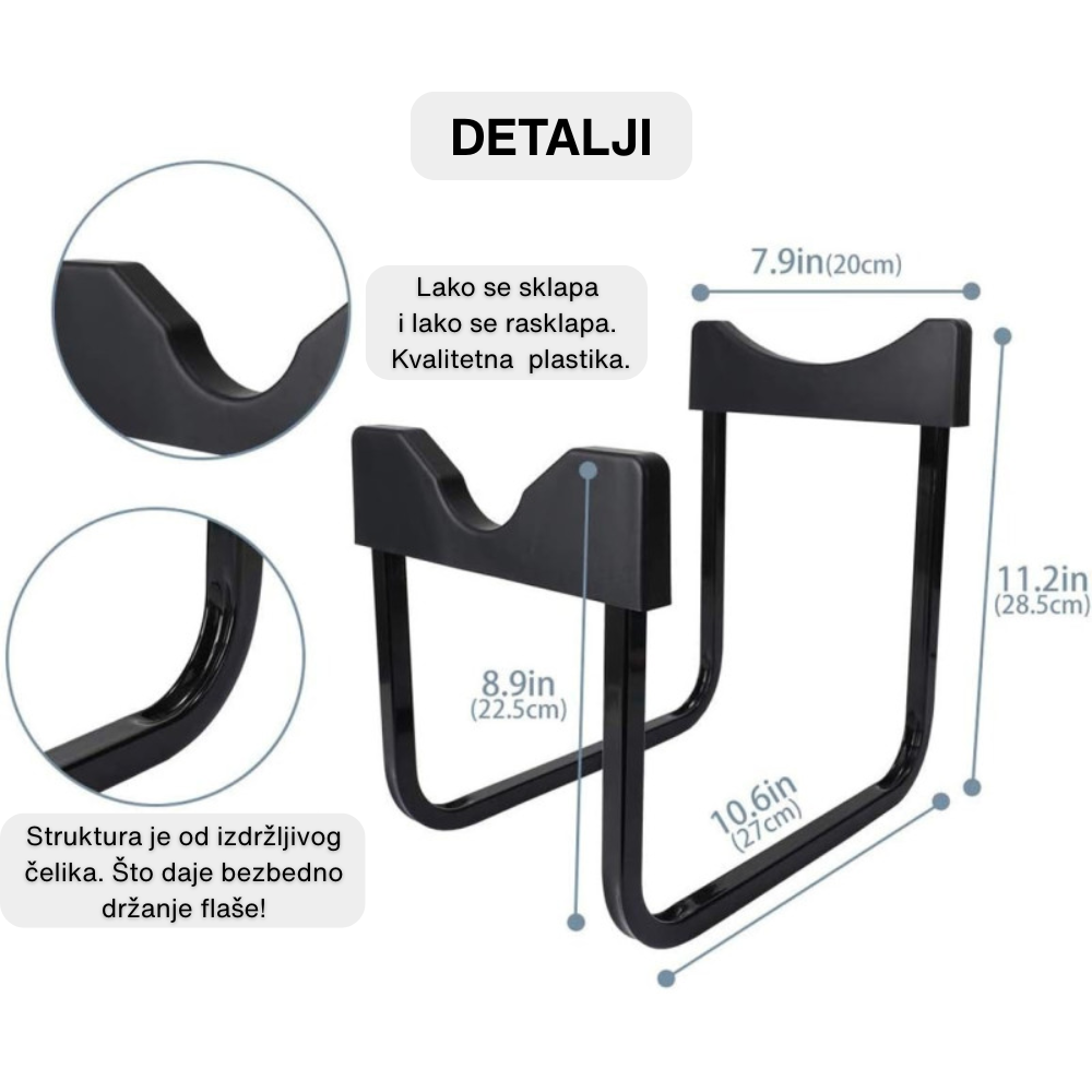 Praktični nosač flaše + poklon slavina