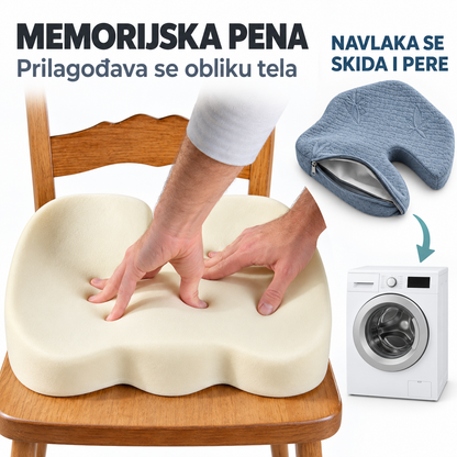 Anatomski jastuk za stolicu