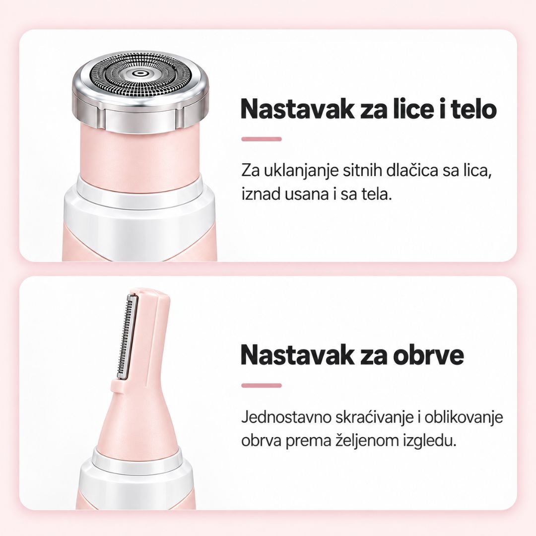 ProGemei depilator sa 4 dodatka