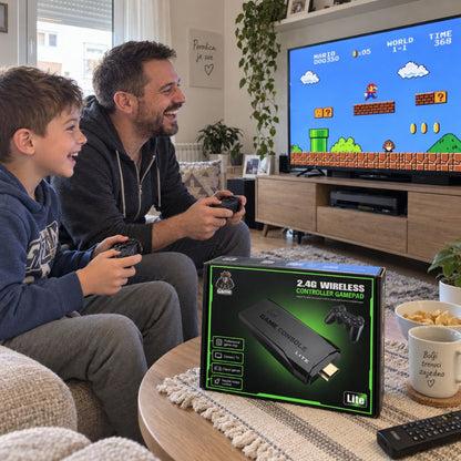 Pro-Retro konzola – HDMI, FHD, 2 bežična džojstika