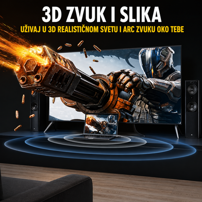 HDMI kabl za telefon (2 metra)