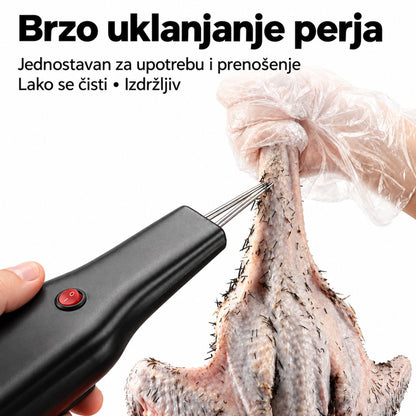 Električni perušač za živinu - dupli motor