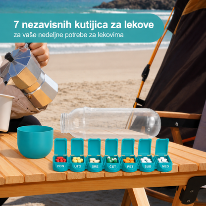 Organizator tableta i flašica 600ml - 2u1