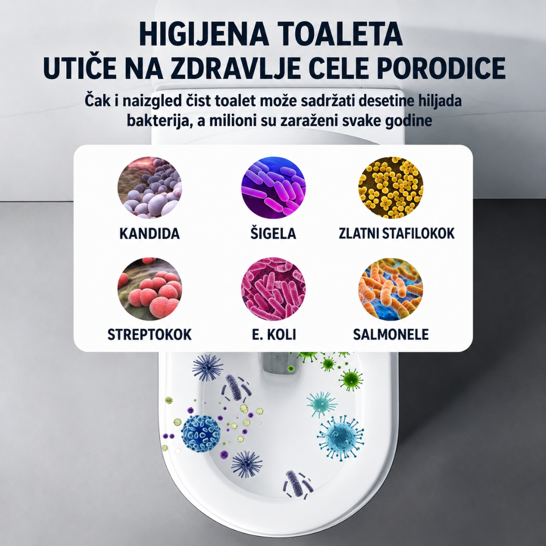 UV sterilizator za WC šolju