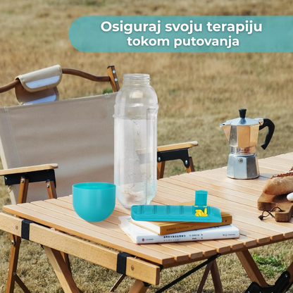 Organizator tableta i flašica 600ml - 2u1