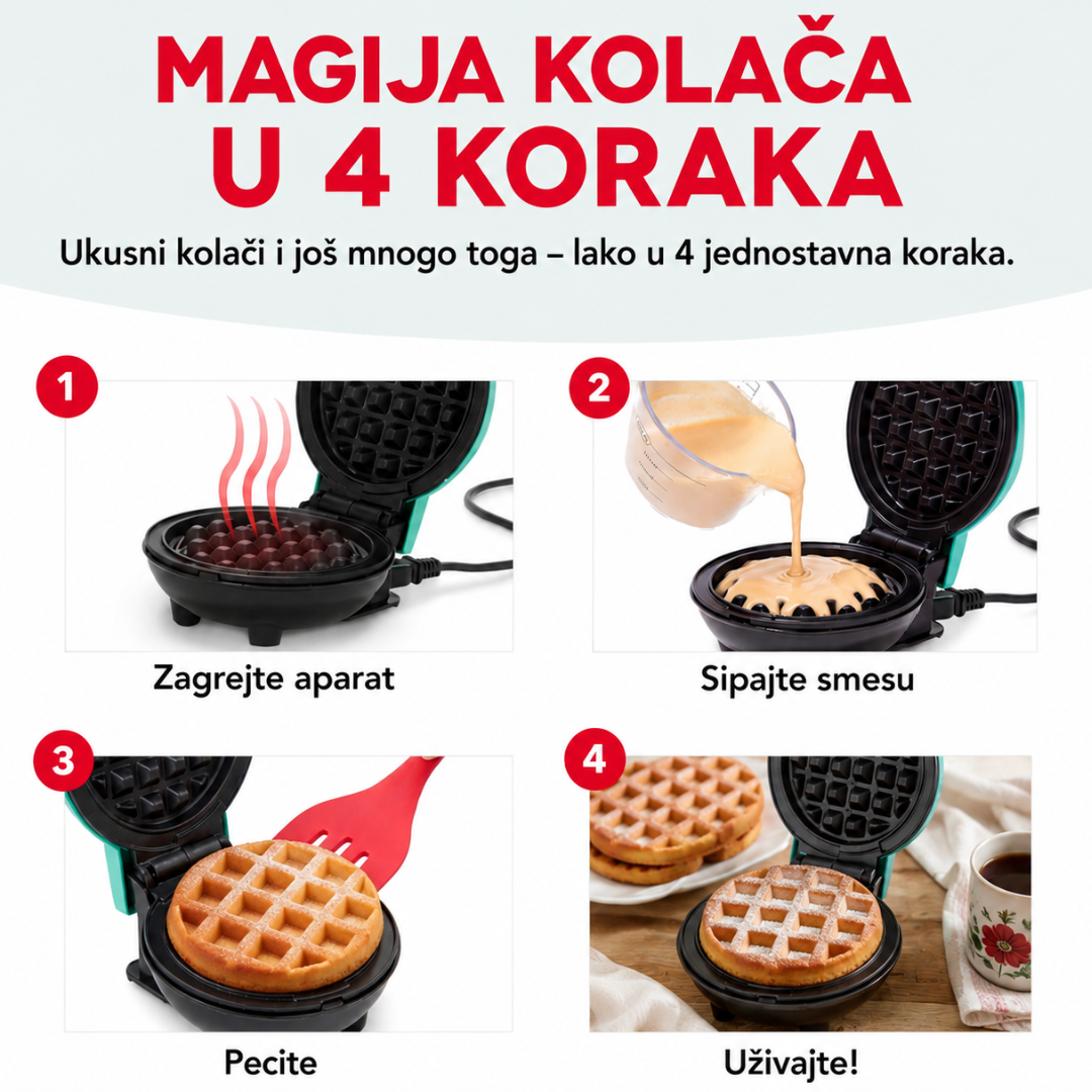 Aparat za bakine kolače (Waffle)