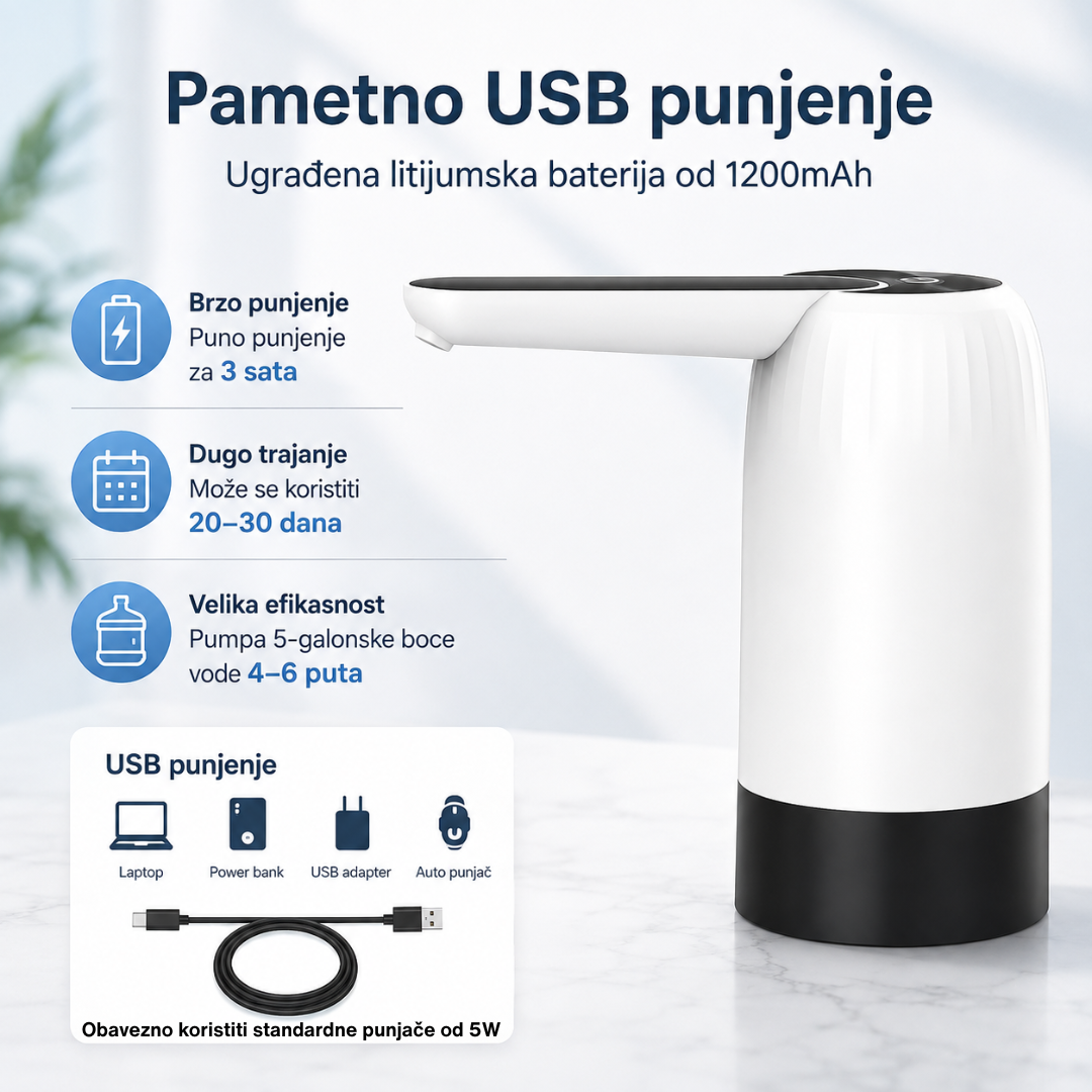Dispenser vode iz balona (6-18l)