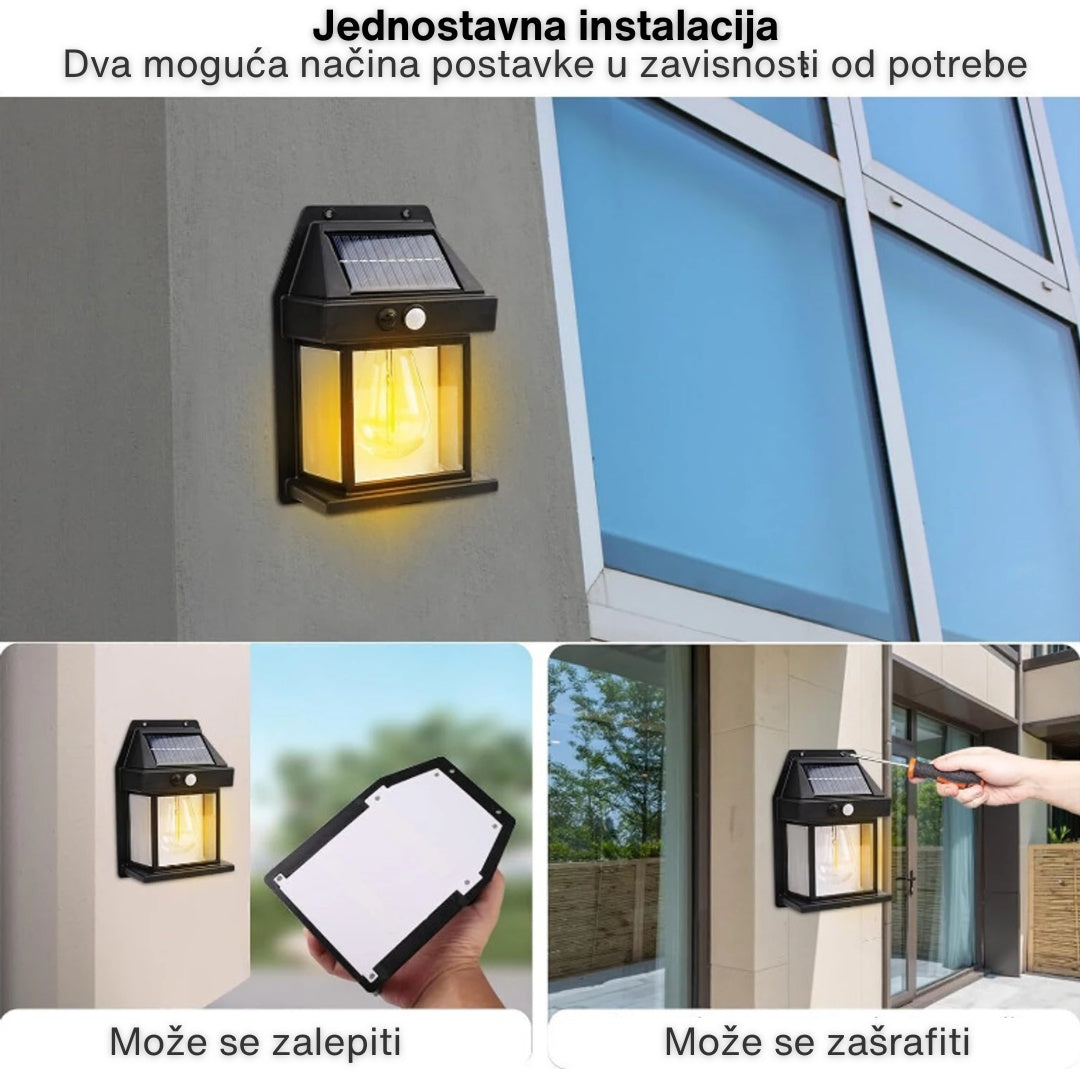 Solarna Fenjer lampa za dvorište