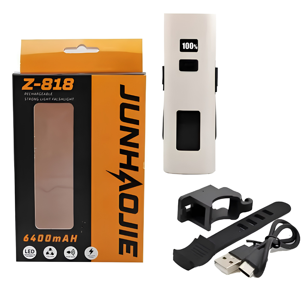 Punjiva LED lampa za bicikl i telefon