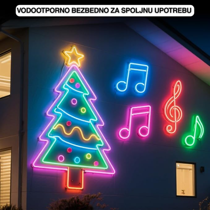 NEON Led Traka 5m - Vodootporna