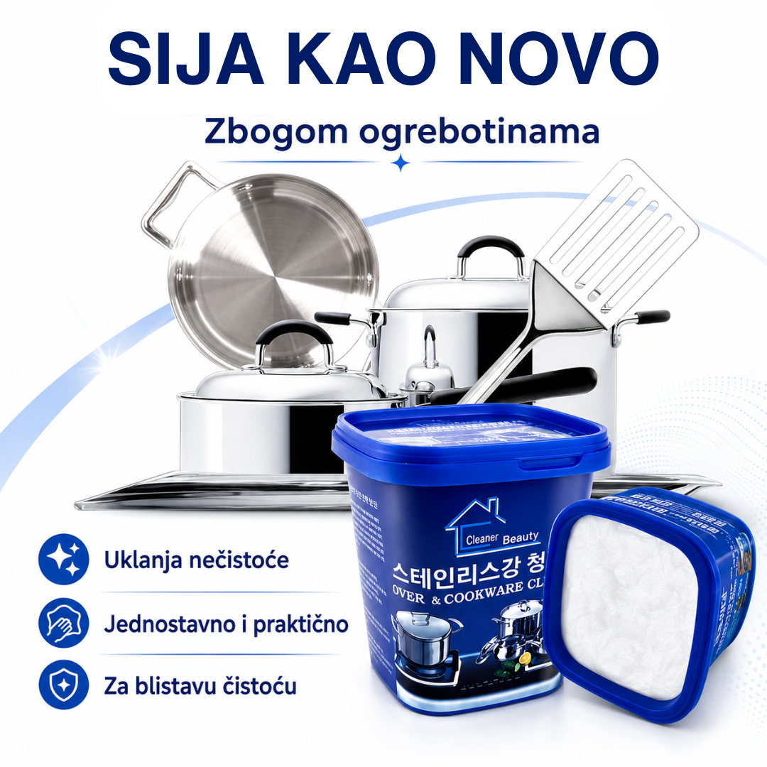 1+1 Pasta za čišćenje posudja na prirodnoj bazi