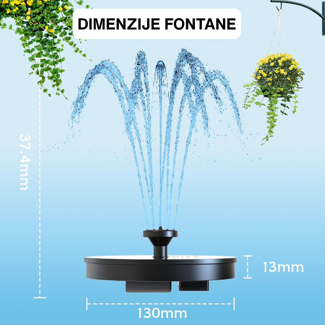 Solarna Fontana - Savršena dekoracija
