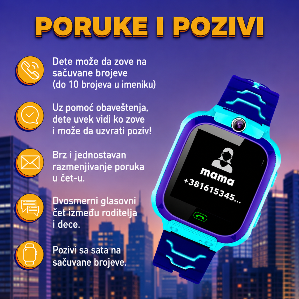 Dečiji smart sat - SIM kartica