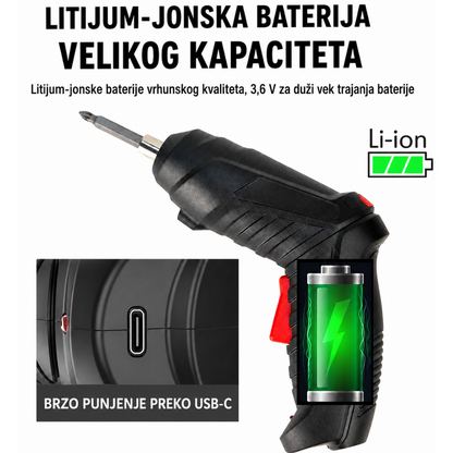 Elektro Šrafilica sa 47 dodataka