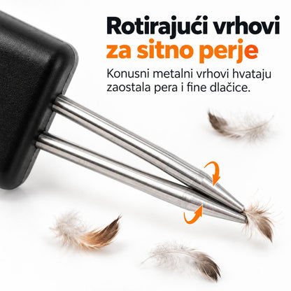 Električni perušač za živinu - dupli motor