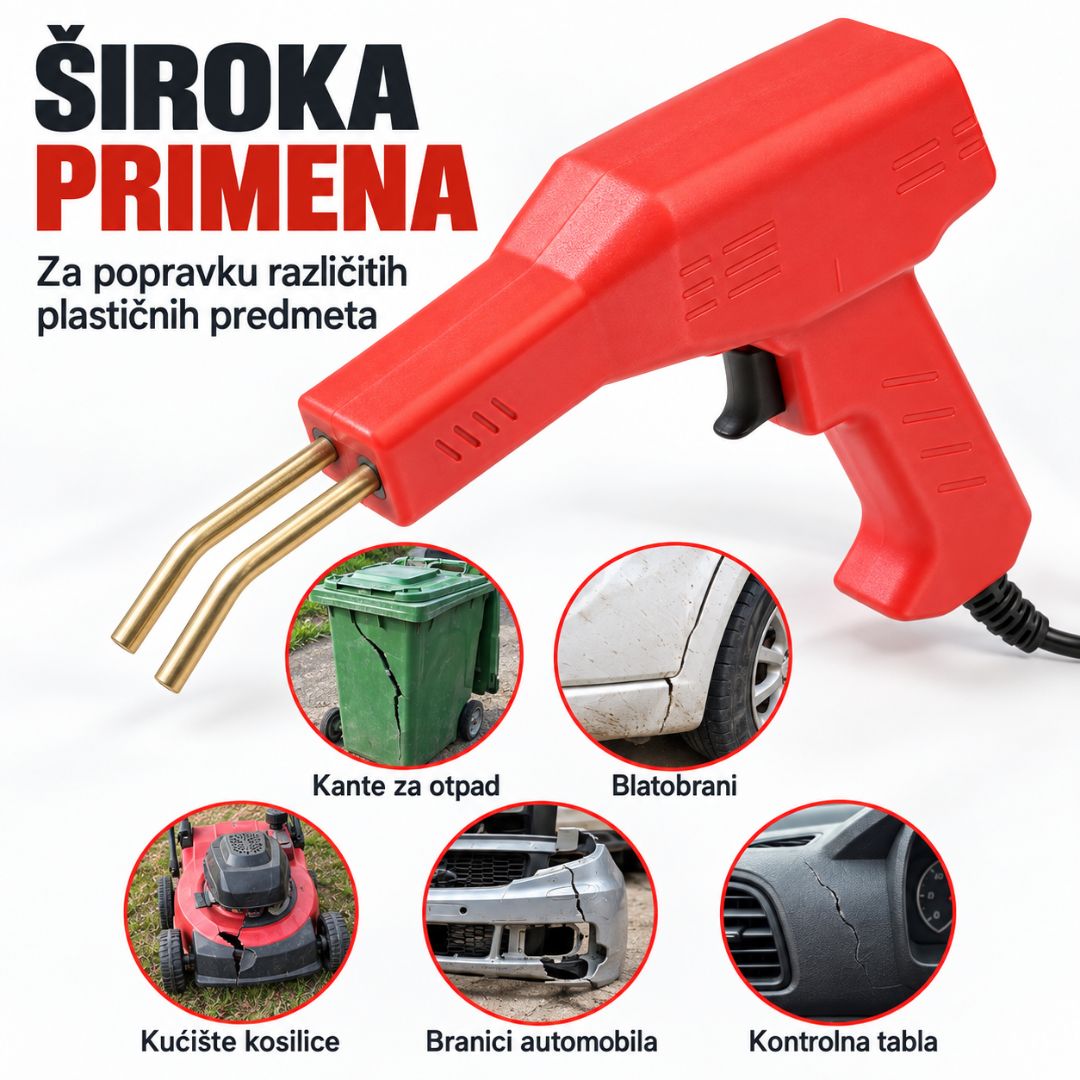 Pištolj za plastiku - 400 stepeni