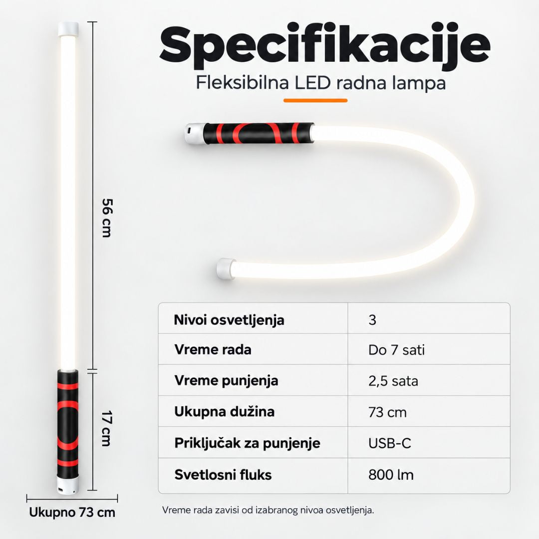 Flex PRO - savitljiva LED lampa