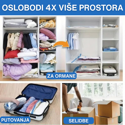 10 Vakum Kesa + Poklon Pumpa