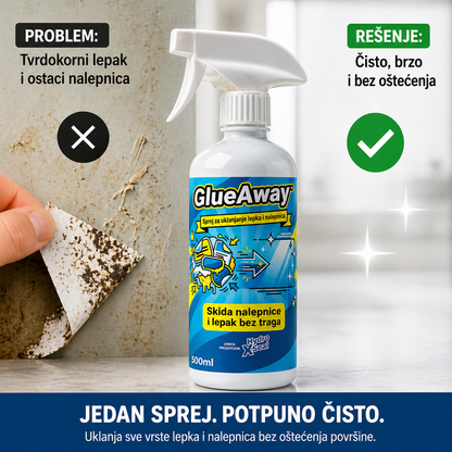 Sprej za uklanjanje lepka i nalepnica