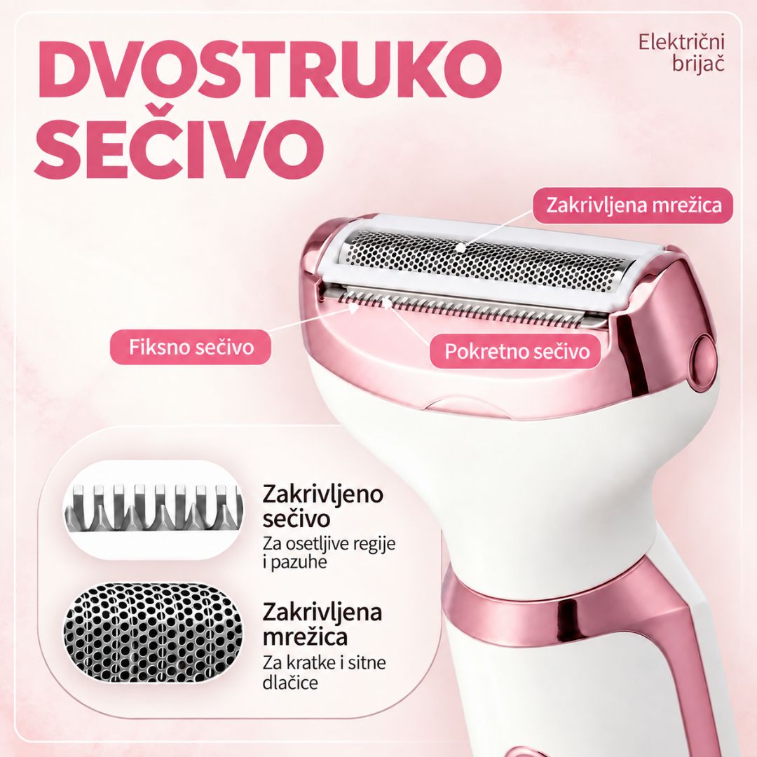 ProGemei depilator sa 4 dodatka