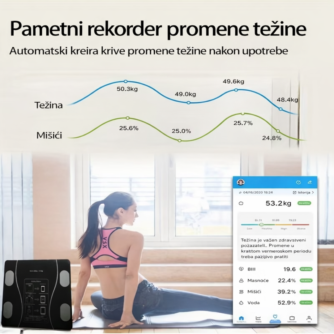 Pametna Vaga - Aplikacija + Bluetooth