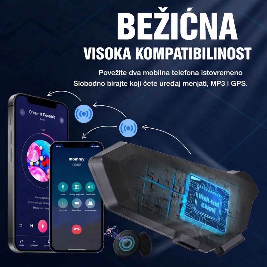 Y10 Pro Rider Bluetooth - Komunikator