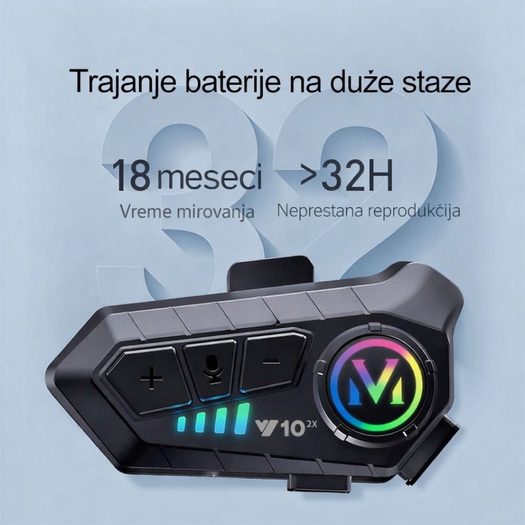 Y10 Pro Rider Bluetooth - Komunikator