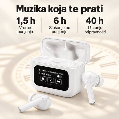 A9 Pro Bežične Slušalice sa Touch Ekranom