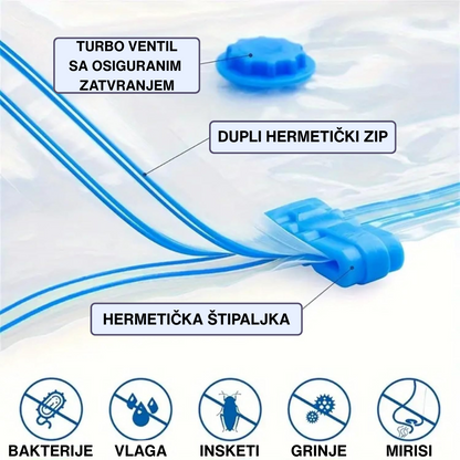10 Vakum Kesa + Poklon Pumpa