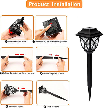 Set fenjer solarnih lampi (6 komada)